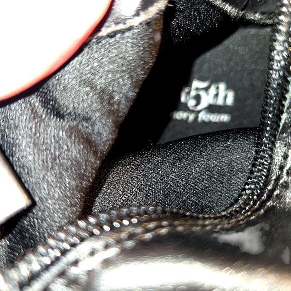 NWOT East 5th 9.5W Black Women's Ankle Boots 9 1/2 9.5 W Wide New Shoes - Picture 6 of 8